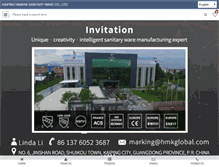 Tablet Screenshot of hmkglobal.com
